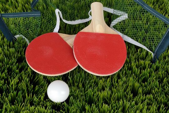 raquette de ping pong