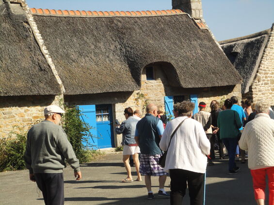 maison typiquement bretonne visitée par nos seniors